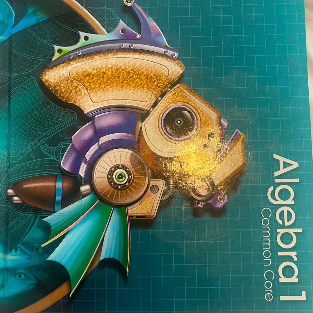 Algebra 1 Common Core Textbook 9th Grade